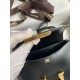 Hermes Constance 24 Handmade Bag In Black Box Calfskin