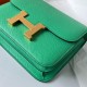 Hermes Constance 18 Handmade Bag In Vert Comics Epsom Calfskin