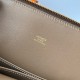 Hermes Bolide 1923 25 Handmade Bag In Taupe Epsom Calfskin