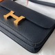 Hermes Constance Elan Handmade Bag In Black Epsom Calfskin