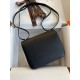 Hermes Constance Enamel 18 Handmade Bag In Black Swift Calfskin