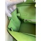 Hermes Birkin 30 Retourne Handmade Bag In Vert Cypres Epsom Calfskin