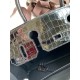 Hermes Touch Birkin 30 Bag In Black Clemence and Shiny Niloticus Crocodile Skin