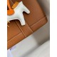 Hermes Garden Party 30 Handmade Bag in Gold Clemence Leather