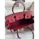 Hermes Birkin 30 Retourne Handmade Bag In Ruby Epsom Calfskin