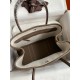 Hermes Garden Party 30 Handmade Bag in Taupe Clemence Leather