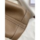 Hermes Garden Party 30 Handmade Bag in Taupe Clemence Leather