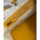 Hermes Garden Party 30 Handmade Bag in Jaune Ambre Clemence Leather