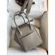 Hermes Lindy 26 Handmade Bag In Gris Asphalt Evercolor Leather