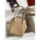 Hermes Lindy 26 Handmade Bag In Trench Evercolor Leather