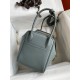 Hermes Lindy 26 Handmade Bag In Vert Amande Evercolor Leather