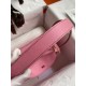 Hermes Lindy 26 Handmade Bag In Rose Confetti Swift Calfskin