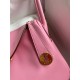 Hermes Lindy 26 Handmade Bag In Rose Confetti Swift Calfskin