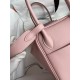 Hermes Lindy 26 Handmade Bag In Rose Sakura Swift Calfskin