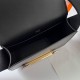 Hermes Geta Handmade Bag In Black Chevre Mysore Leather