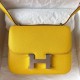 Hermes Constance 18 Handmade Bag In Jaune de Naples Epsom Calfskin