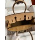 Hermes Birkin 30 Retourne Handmade Bag In Chai Clemence Leather