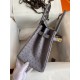 Hermes Birkin 30 Retourne Handmade Bag In Gris Agate Ostrich Leather