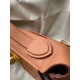 Hermes 24/24 Mini 21 Touch Bag in Gold Evercolor and Ostrich Leather