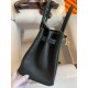 Hermes Ghillies Birkin 30cm Limited-edition Bag In Black Calfskin