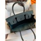 Hermes Ghillies Birkin 30cm Limited-edition Bag In Black Calfskin