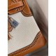 Hermes Ghillies Birkin 30cm Limited-edition Bag In Toile & Gold Swift Leather