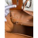 Hermes Ghillies Birkin 30cm Limited-edition Bag In Toile & Gold Swift Leather