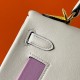 Hermes Kelly Colormatic 25 Handmade Bag in Nata Swifit Leather