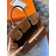 Hermes Birkin 30 Retourne Handmade Bag in Gold Togo Leather