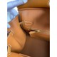 Hermes Birkin 35 Retourne Handmade Bag In Gold Epsom Calfskin