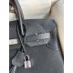 Hermes Ghillies Birkin 35cm Limited-edition Bag In Black Calfskin