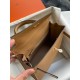 Hermes Kelly Sellier 25 Handmade Bag In Chai Epsom Calfskin