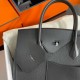 Hermes Birkin 30 en Desordre Bag in Black Swift and Clemence Leather