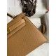 Hermes Kelly Mini II Sellier Handmade Bag In Chai Epsom Calfskin