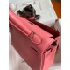 Hermes Kelly Retourne 25 Handmade Bag In Rose d'Ete Swift Calfskin