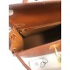 Hermes Kelly Sellier 28 Handmade Bag In Gold Barenia Calfskin