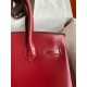 Hermes Birkin 30 Retourne Handmade Bag in Rouge H Box Calfskin