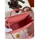 Hermes Kelly Sellier 32 Handmade Bag In Rose Confetti Epsom Calfskin