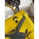 Hermes Kelly Doll Bag in Jaune Ambre Matte Alligator Leather