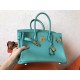 Hermes Lagon Birkin 30cm Clemence Handmade Bag