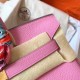 Hermes Pink Birkin 30cm Clemence Handmade Bag