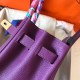 Hermes Ultraviolet Birkin 30cm Clemence Handmade Bag