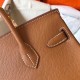 Hermes Gold Birkin 30cm Epsom Handmade Bag