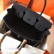 Hermes Black Birkin 30cm Epsom Handmade Bag