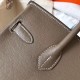 Hermes Taupe Birkin 30cm Epsom Handmade Bag