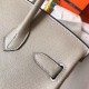 Hermes Tourterelle Birkin 30cm Epsom Handmade Bag