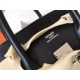 Hermes Black Birkin 30cm Swift Handmade Bag