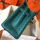 Hermes Green Birkin 30cm Ostrich Handmade Bag