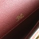 Hermes Bordeaux Epsom Kelly Cut Handmade Bag