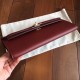 Hermes Bordeaux Epsom Kelly Cut Handmade Bag